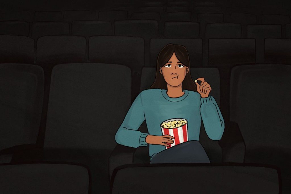 Cinema reflecting human emotions through symbolic visual storytelling
