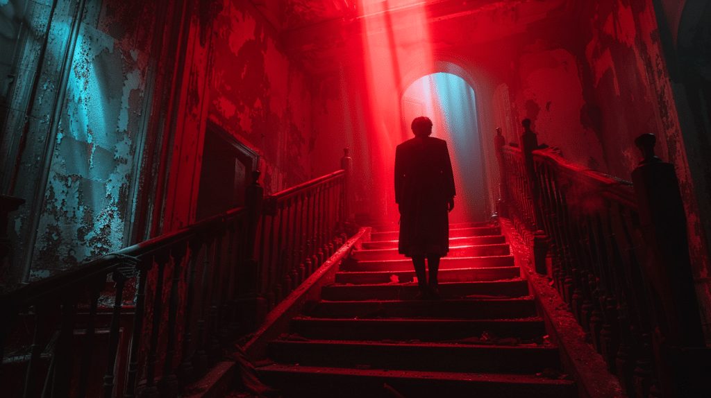 Cinematic use of color and light to influence audience emotions
